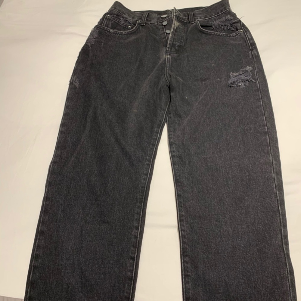 Thrifted denim jeans